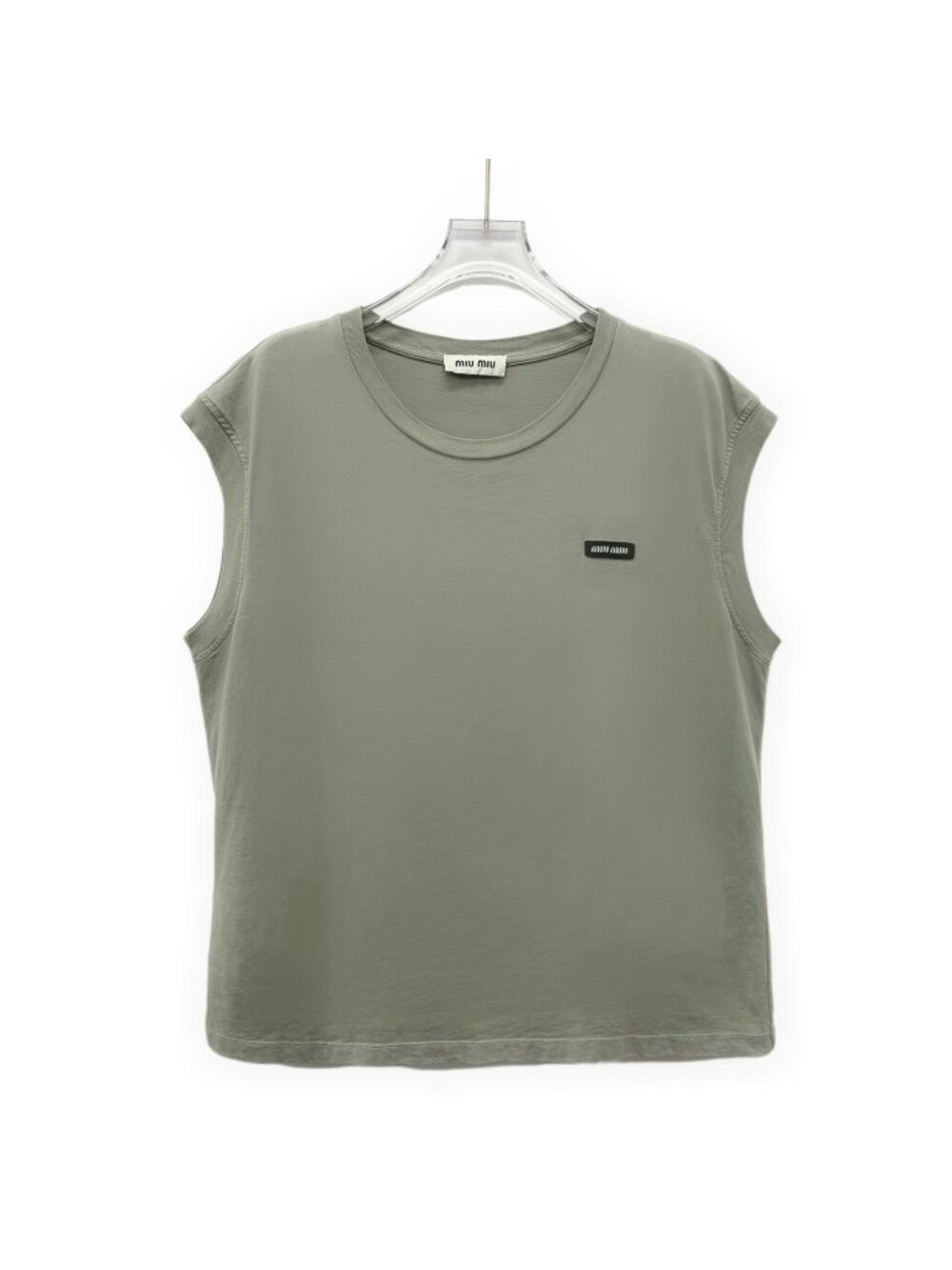 Miu Miu Green Tank Top (2023 Collection)